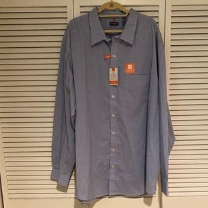 Van Heusen Men’s ‘traveler’ shirt. Size 4XLT